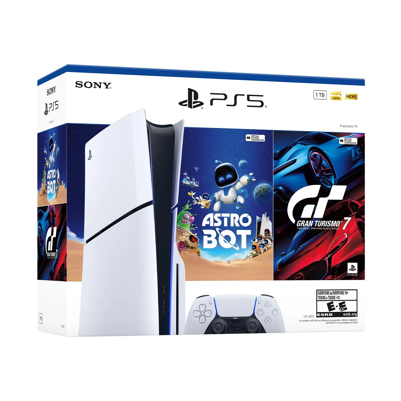 PS5 Slim Estandar con GT7 & Astro Bot